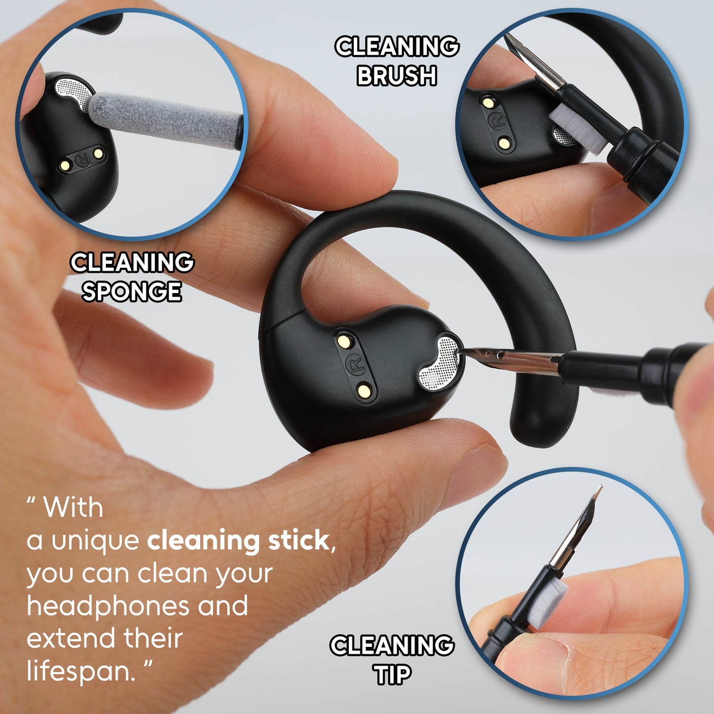 AI Translation Earbuds Real Time - 144 Language Translator with App